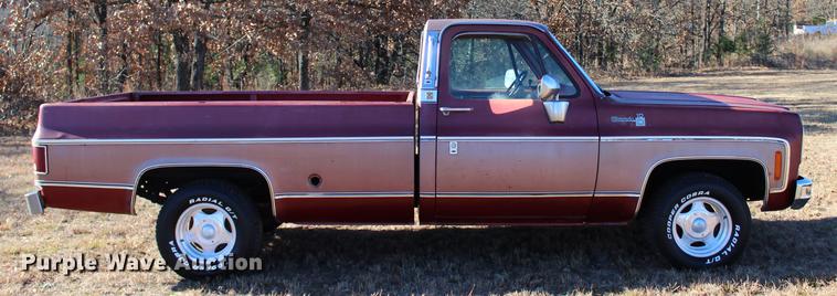 image for item BE9384 1977 Chevrolet Silverado 10 pickup truck