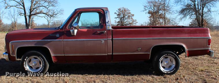 image for item BE9384 1977 Chevrolet Silverado 10 pickup truck