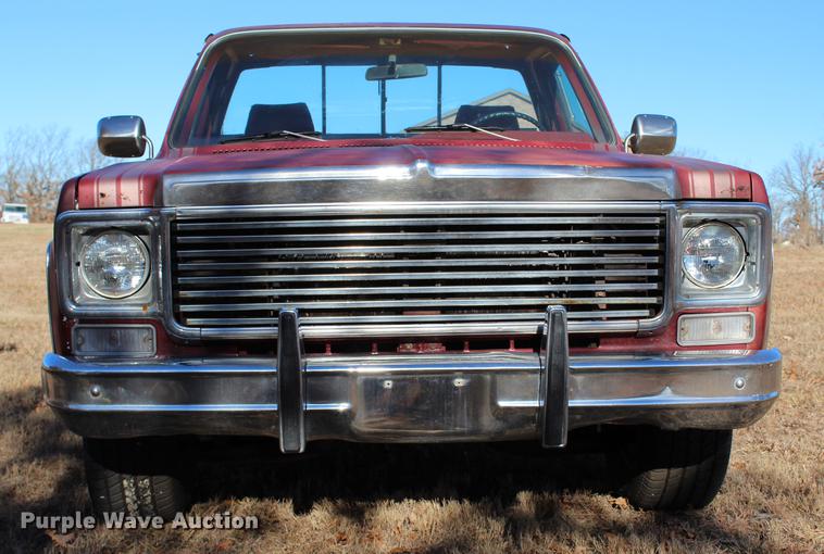 image for item BE9384 1977 Chevrolet Silverado 10 pickup truck