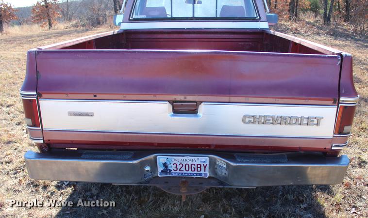 image for item BE9384 1977 Chevrolet Silverado 10 pickup truck