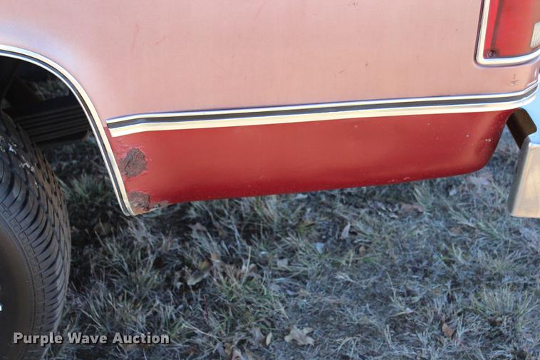 image for item BE9384 1977 Chevrolet Silverado 10 pickup truck