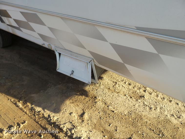 image for item BJ9931 2006 Forest River RV toy hauler trailer