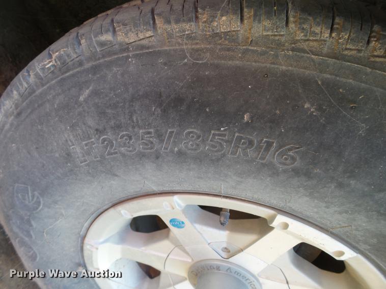 image for item BJ9931 2006 Forest River RV toy hauler trailer