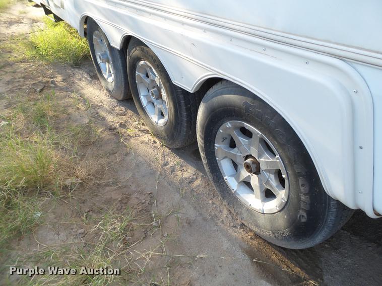 image for item BJ9931 2006 Forest River RV toy hauler trailer