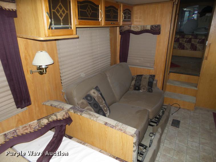 image for item BJ9931 2006 Forest River RV toy hauler trailer