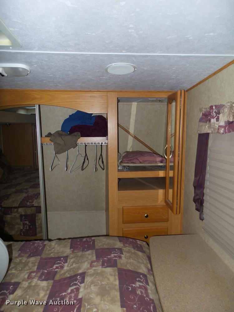 image for item BJ9931 2006 Forest River RV toy hauler trailer