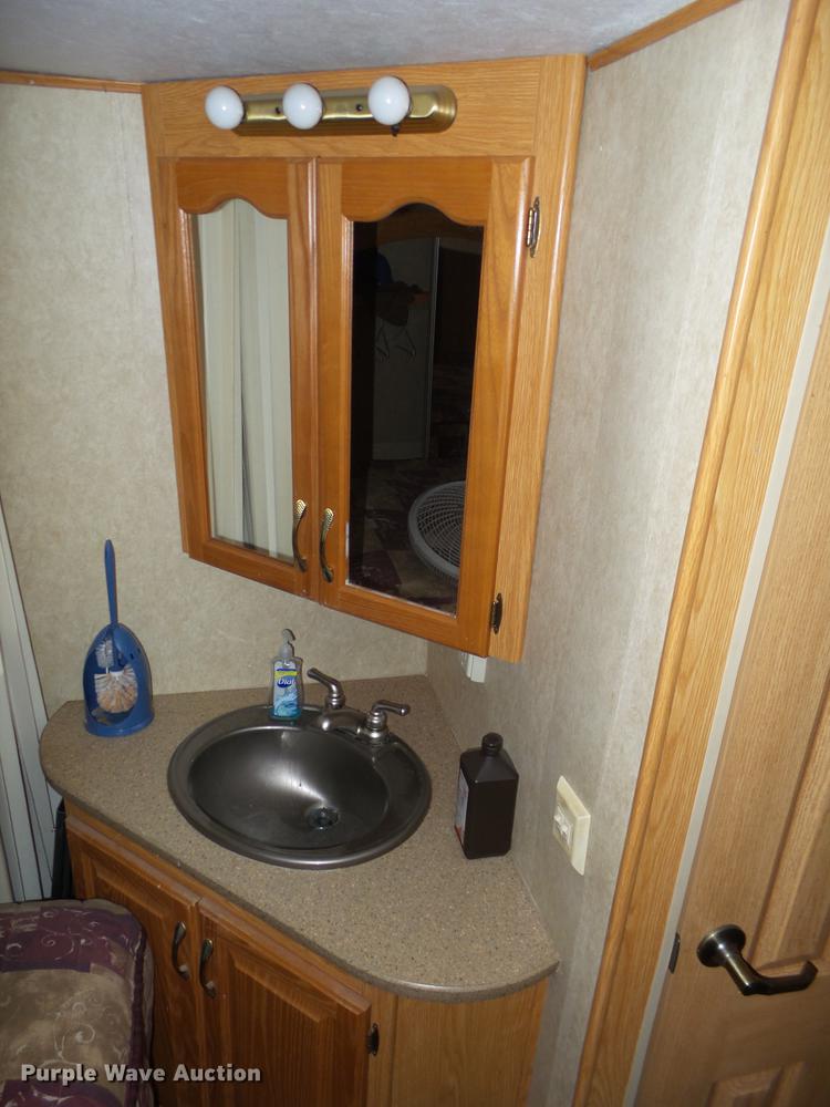 image for item BJ9931 2006 Forest River RV toy hauler trailer