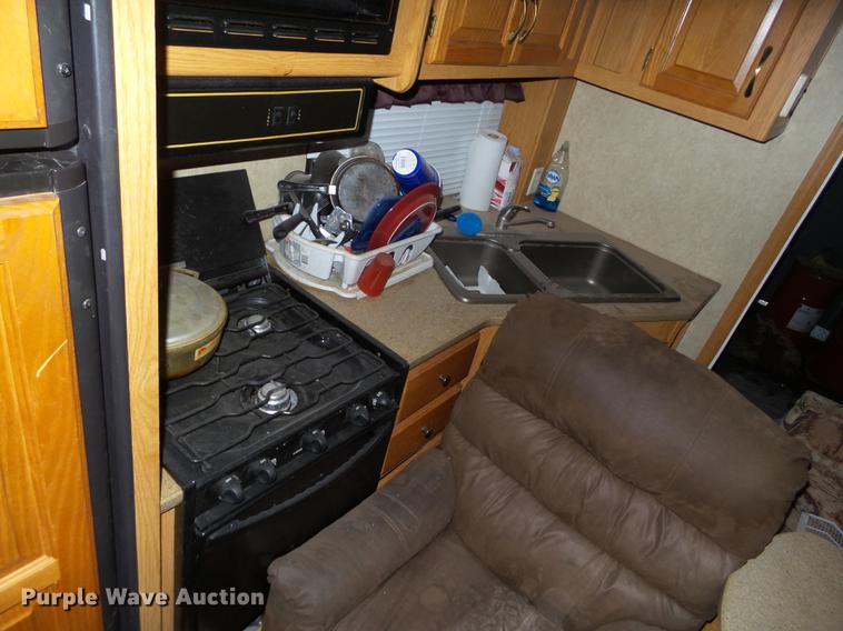 image for item BJ9931 2006 Forest River RV toy hauler trailer