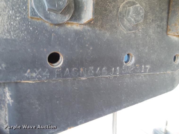 image for item BJ9931 2006 Forest River RV toy hauler trailer