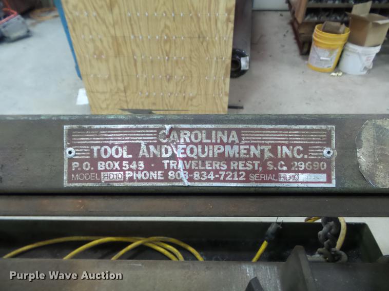 image for item CC9697 Carolina Tool & Equipment bandsaw