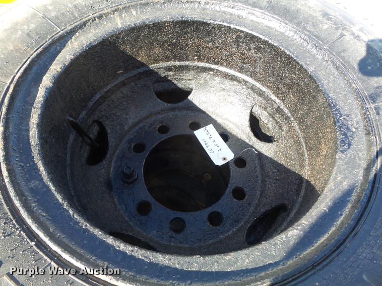 image for item CC9701 (5) 10.00-20 tires and wheels