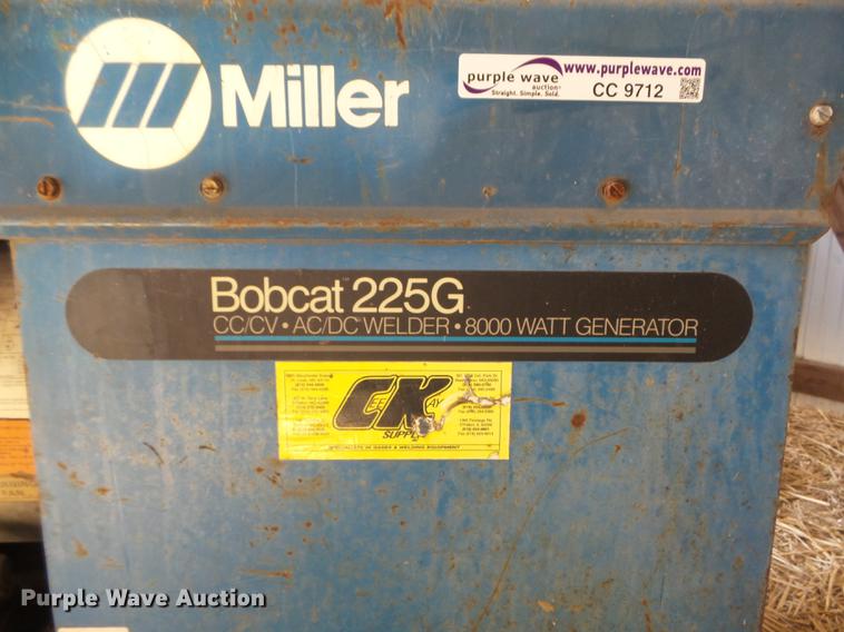 image for item CC9712 Miller Bobcat 225G AC/DC welder/generator