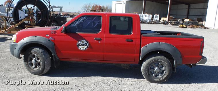 image for item DA2453 2003 Nissan Frontier Crew Cab pickup truck