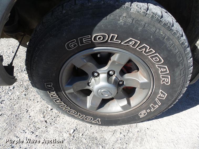 image for item DA2453 2003 Nissan Frontier Crew Cab pickup truck