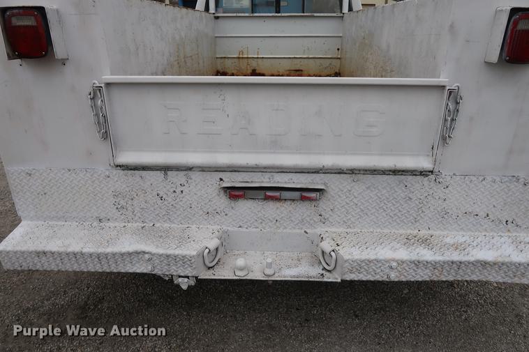 image for item DA6557 1995 Ford F250 utility bed pickup truck