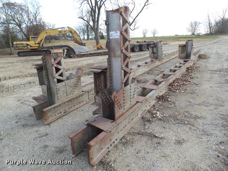 image for item DA7014 (2) steel bridge beams