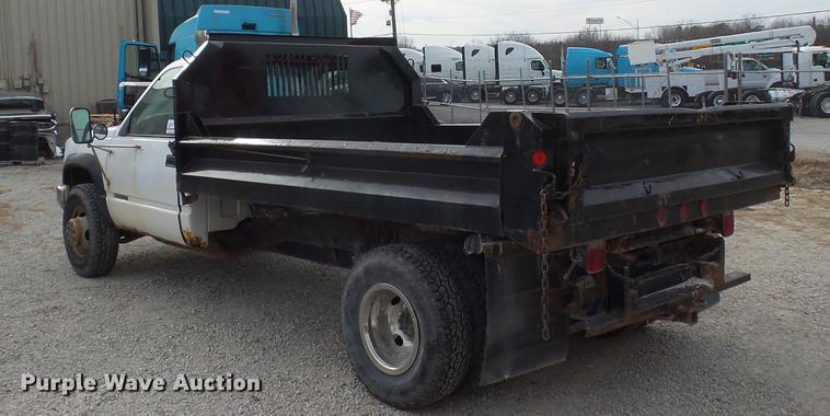 image for item DA8505 2000 Chevrolet 3500 dump bed pickup truck