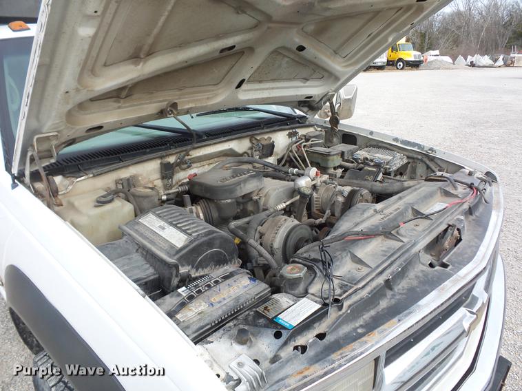 image for item DA8505 2000 Chevrolet 3500 dump bed pickup truck