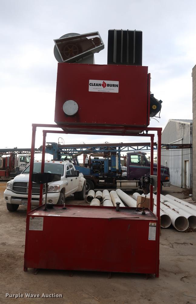 Clean Burn CB5000 used oil furnace in Odessa, MO Item DA8513 sold