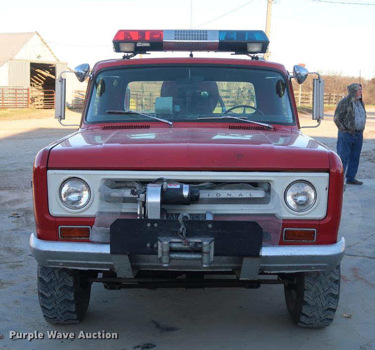 image for item DA8522 1970 International 1200 Scout fire truck