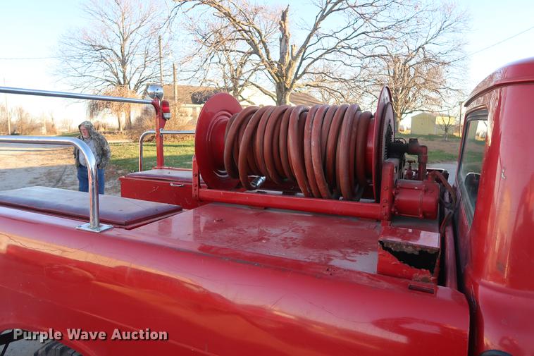 image for item DA8522 1970 International 1200 Scout fire truck