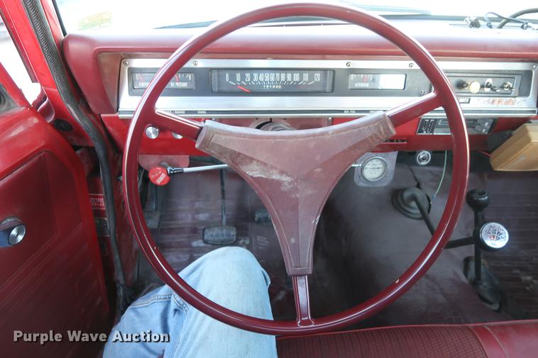 image for item DA8522 1970 International 1200 Scout fire truck