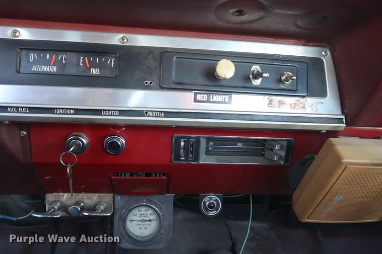 image for item DA8522 1970 International 1200 Scout fire truck