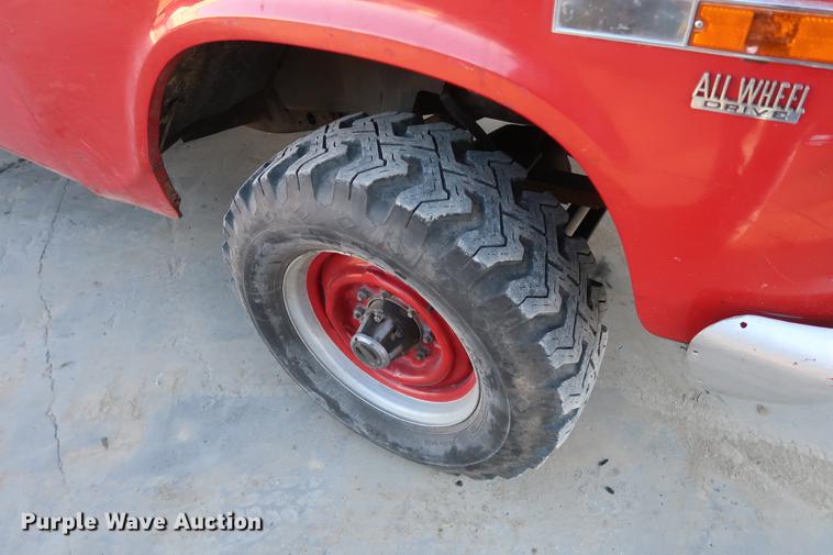 image for item DA8522 1970 International 1200 Scout fire truck