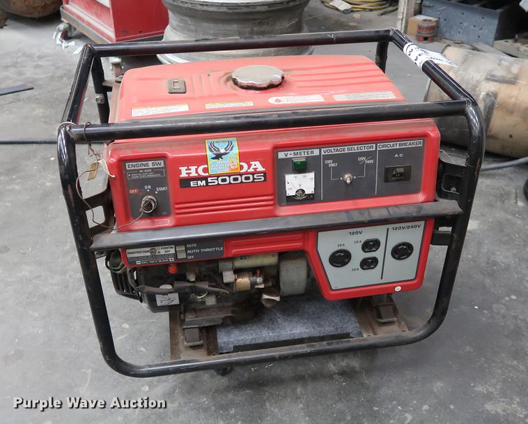 image for item DA8564 Honda EM5000S generator