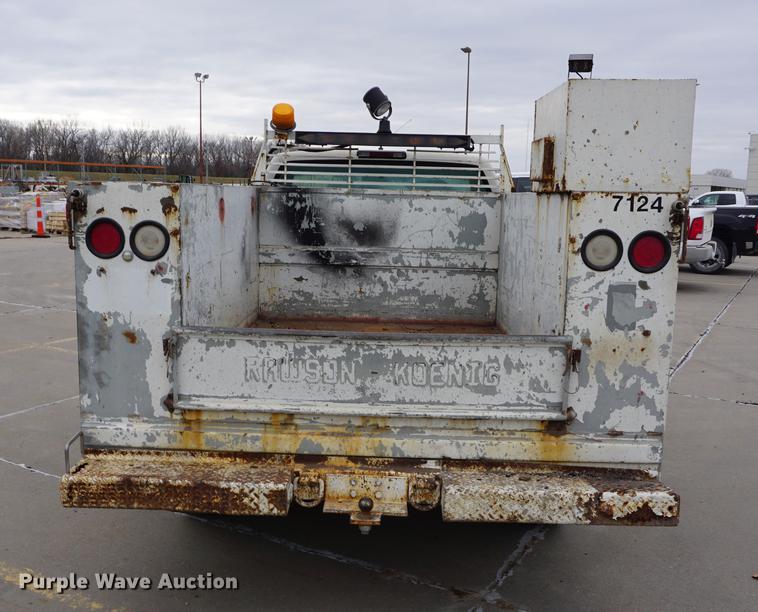 image for item DB0274 2000 Chevrolet 2500 utility bed pickup truck