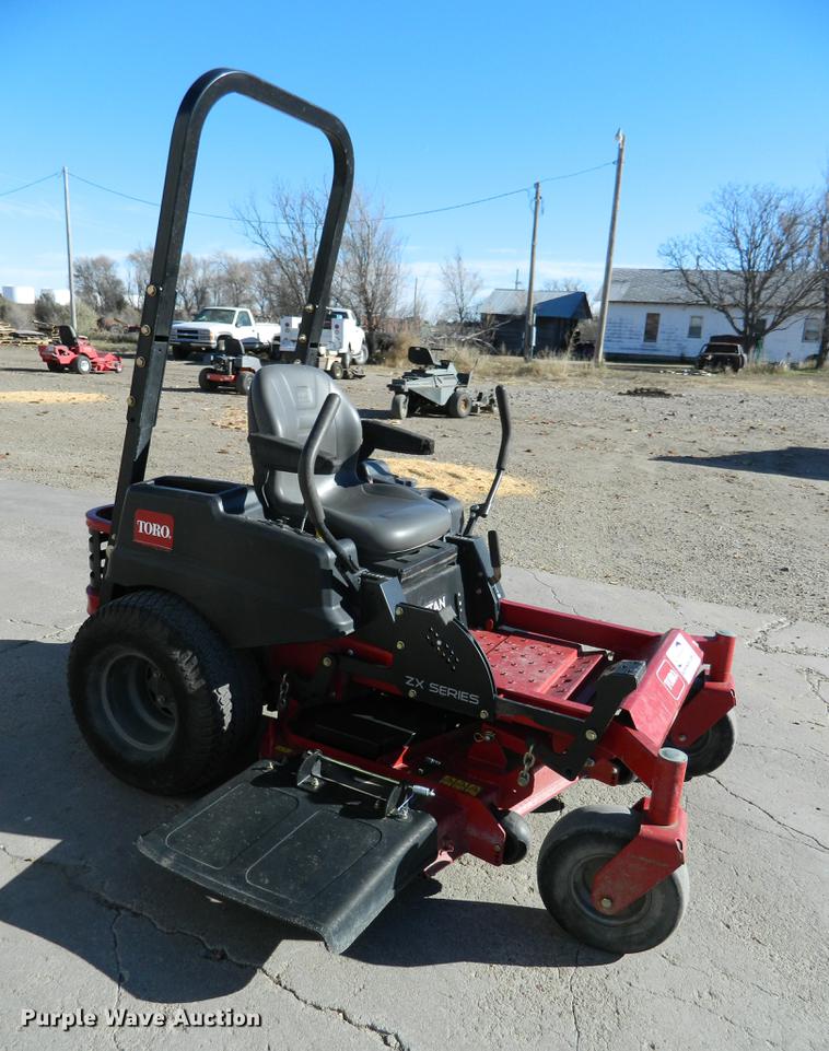 2014 Toro Titan ZX5400 lawn mower in Oakley, KS Item DB1178 sold
