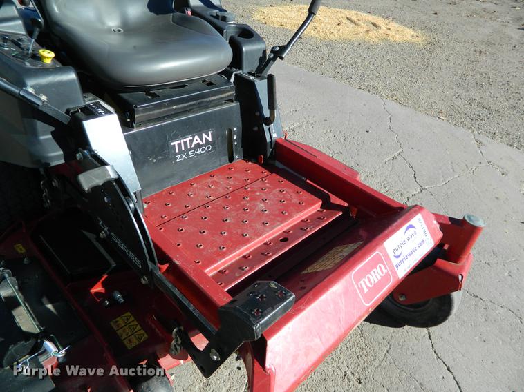 image for item DB1178 2014 Toro Titan ZX5400 lawn mower