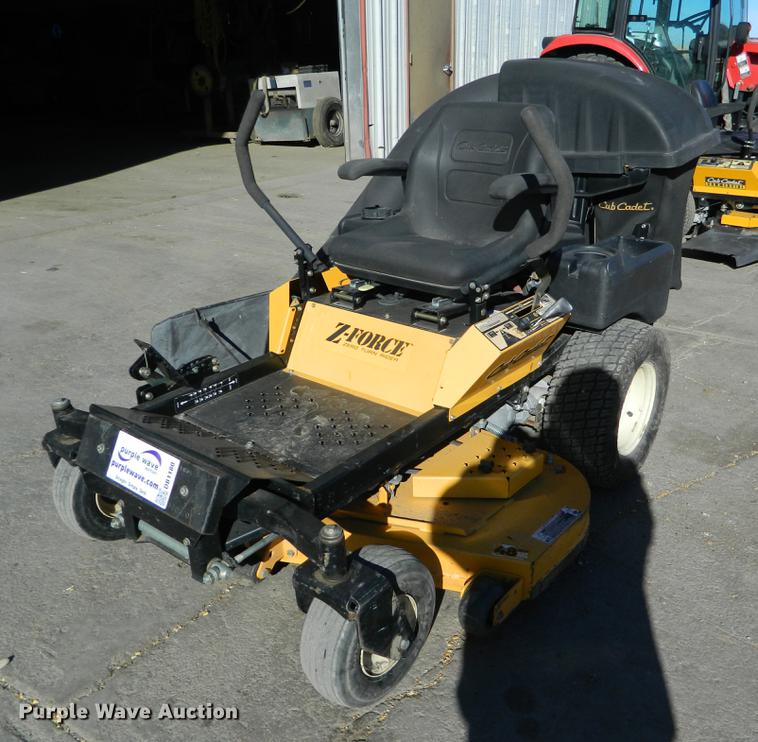 image for item DB1180 2009 Cub Cadet Z Force lawn mower