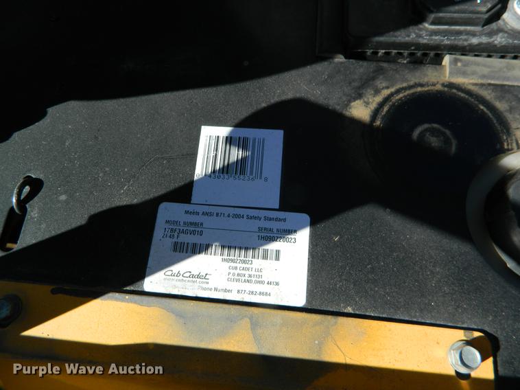 image for item DB1180 2009 Cub Cadet Z Force lawn mower