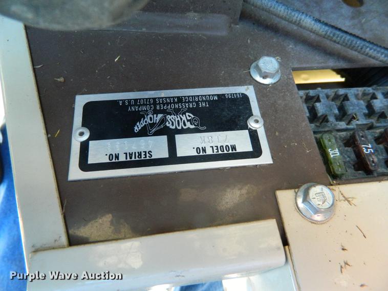 image for item DB1183 Grasshopper 718K lawn mower