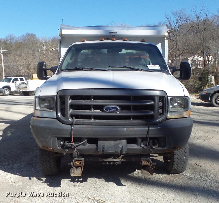 image for item DB6277 2004 Ford F550 Super Duty XL dump truck