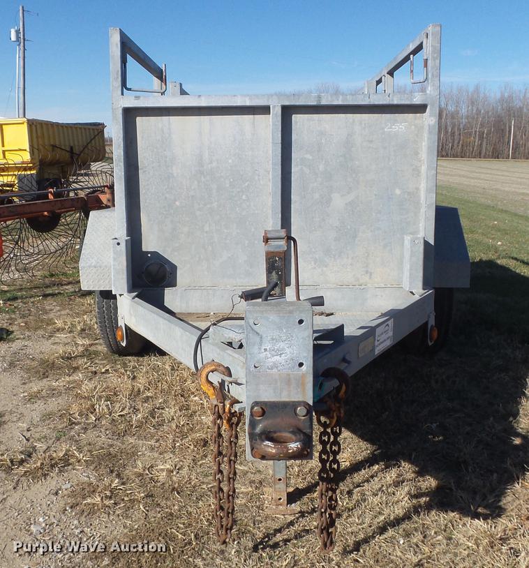 image for item DB6281 2005 Henry & Wright CT/RC-5T utility trailer