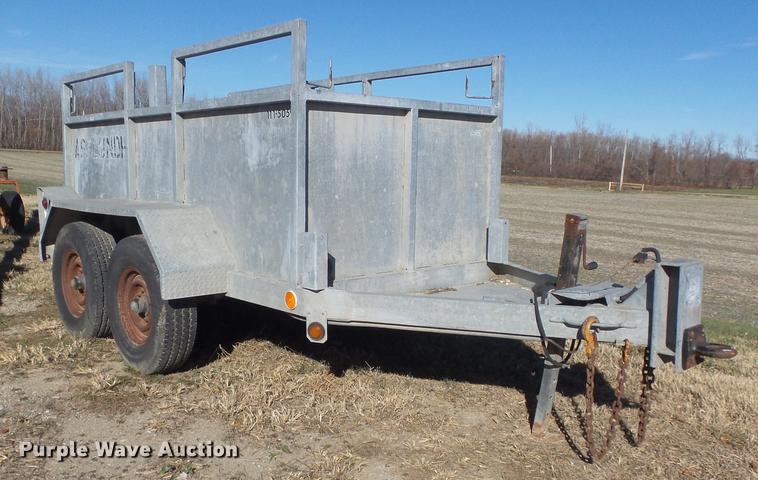image for item DB6281 2005 Henry & Wright CT/RC-5T utility trailer