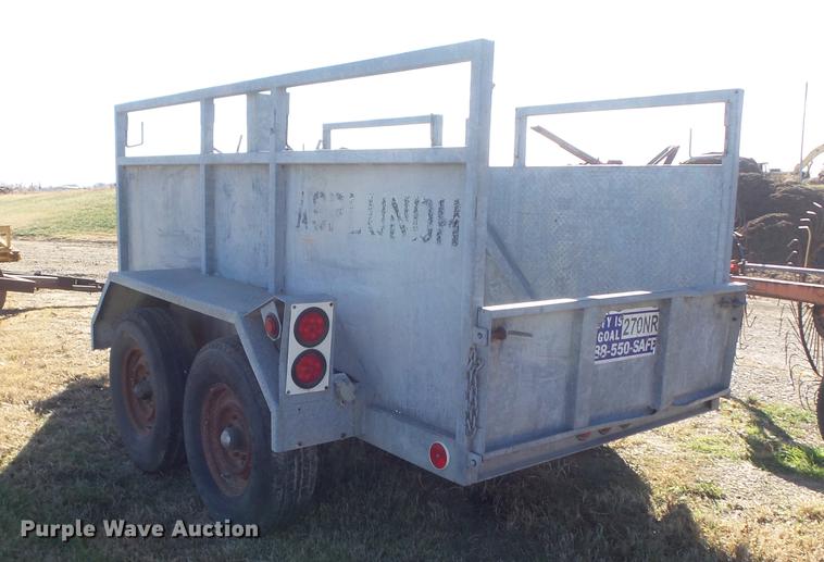 image for item DB6281 2005 Henry & Wright CT/RC-5T utility trailer
