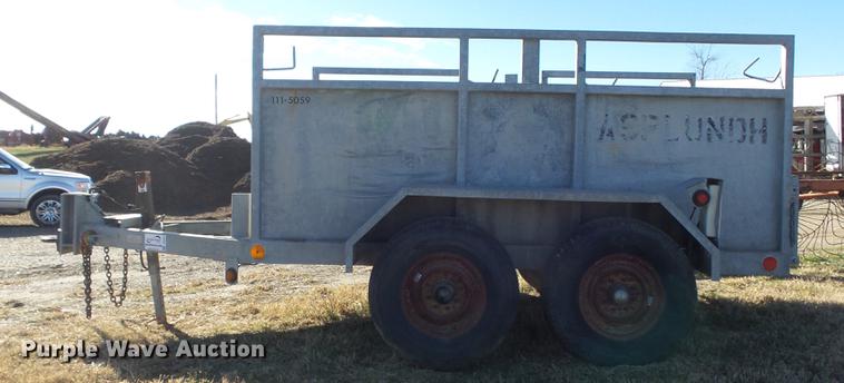 image for item DB6281 2005 Henry & Wright CT/RC-5T utility trailer