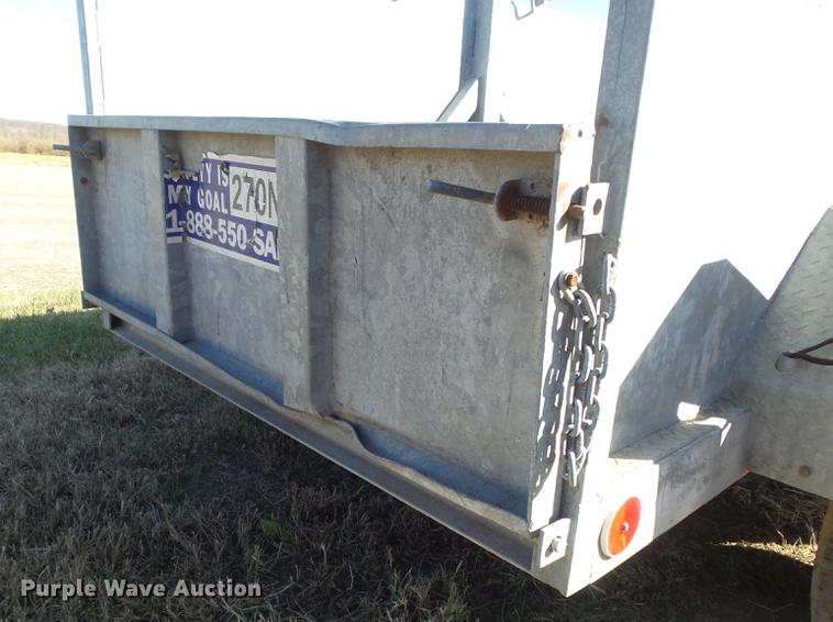 image for item DB6281 2005 Henry & Wright CT/RC-5T utility trailer