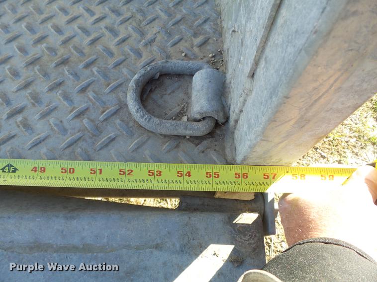 image for item DB6281 2005 Henry & Wright CT/RC-5T utility trailer