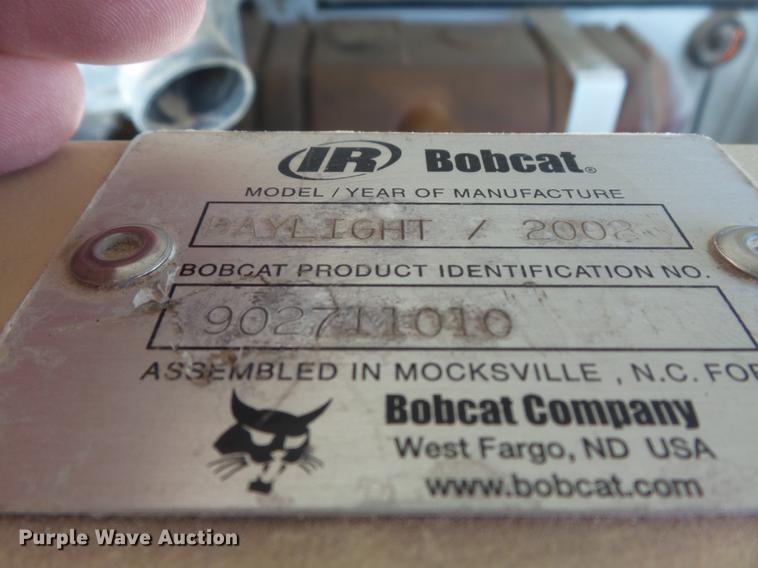 image for item DB6283 2002 Bobcat Daylight light plant