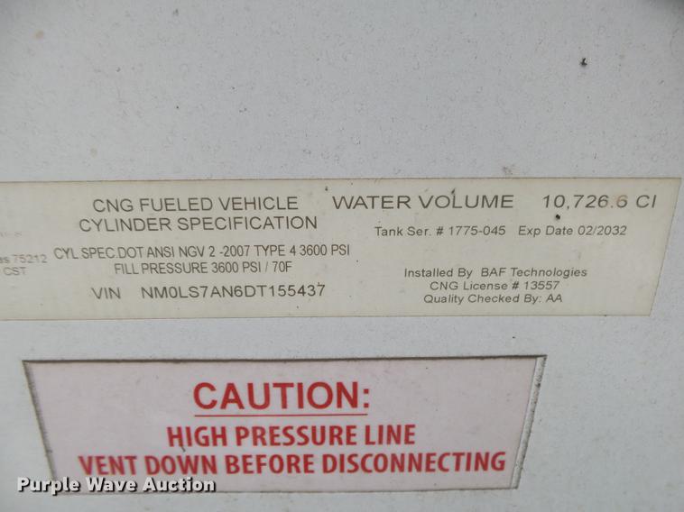 image for item DB7324 2013 Ford Transit Connect XL van