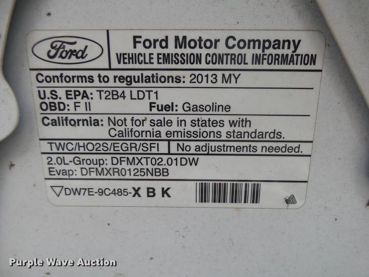 image for item DB7324 2013 Ford Transit Connect XL van