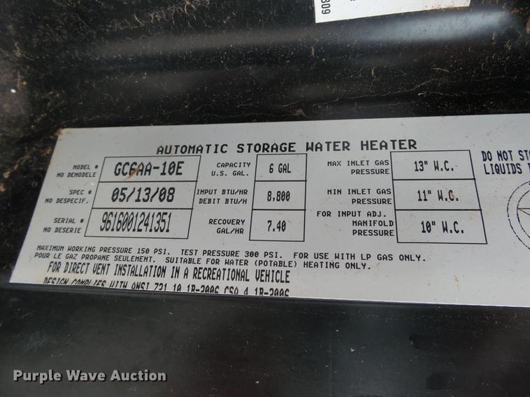 image for item DB7331 2009 Ford Econoline E450 Jayco Melbourne RV