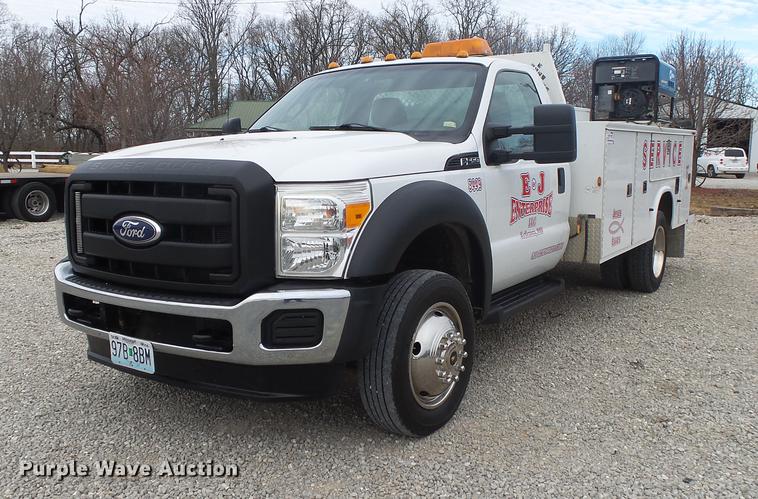 image for item DB7332 2011 Ford F550 service truck
