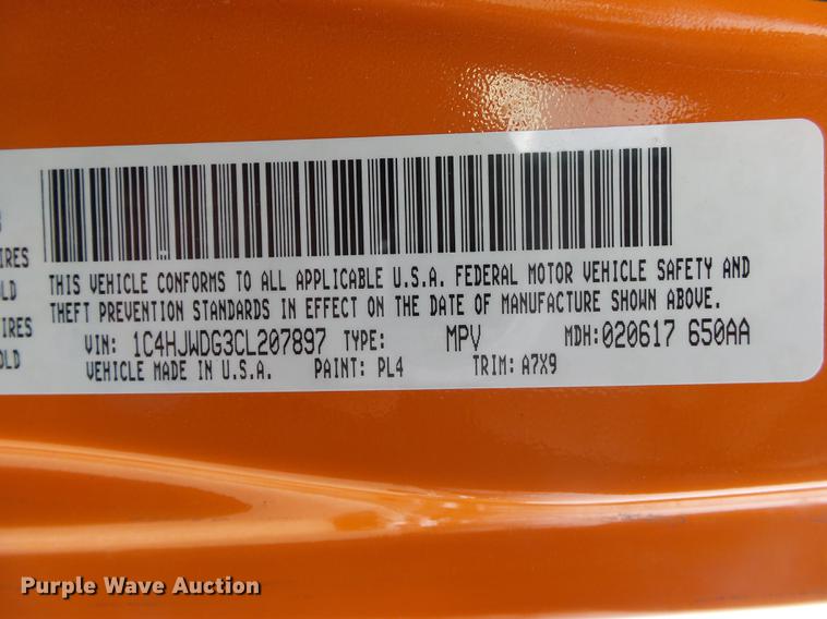 image for item DB7333 2012 Jeep Wrangler Sport SUV