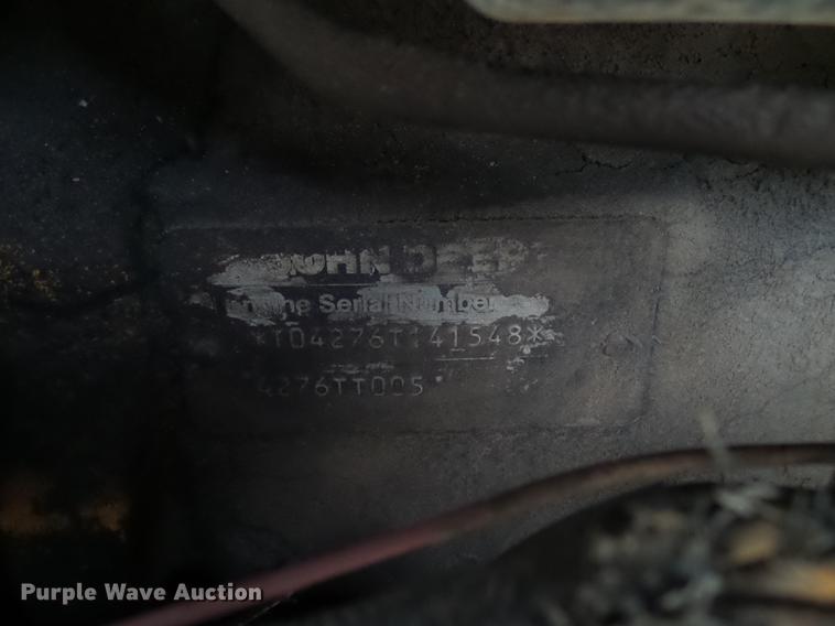 image for item DB7334 1986 John Deere 410C backhoe