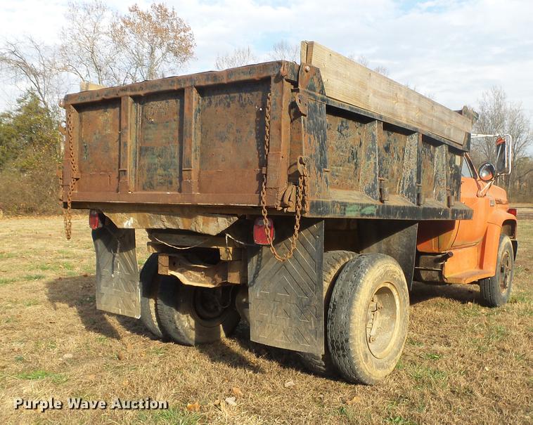 image for item DB7336 1976 GMC 6500 dump truck